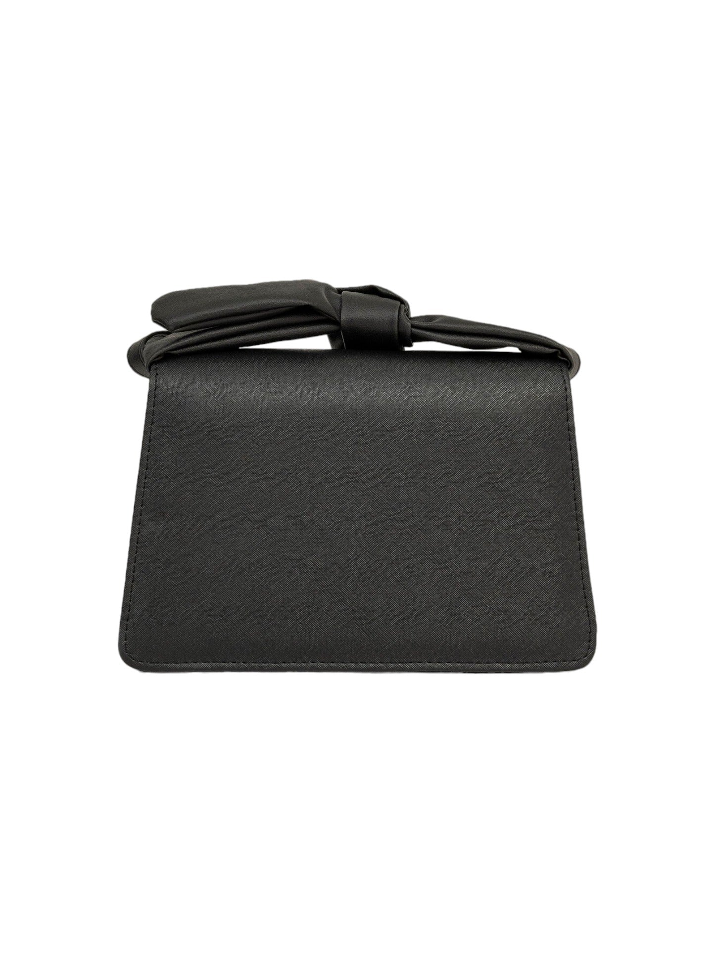 Tie Knot Black Handbag