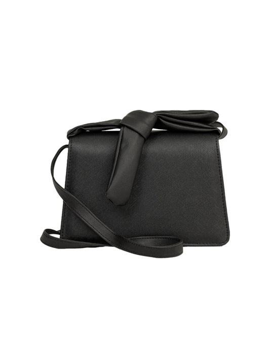 Tie Knot Black Handbag